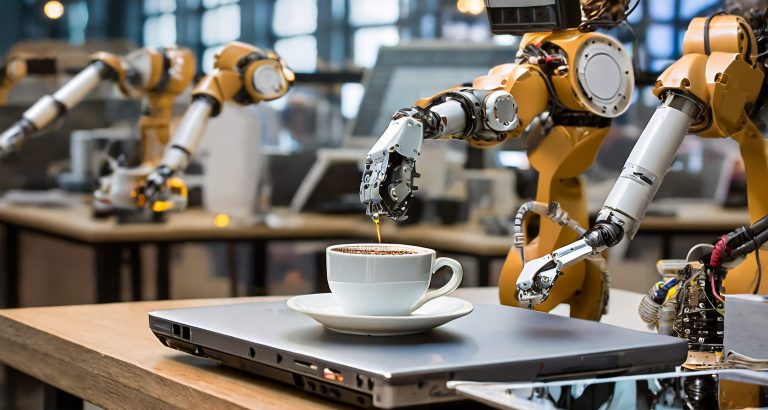 LA ROBÓTICA Y EL CAFÉ